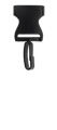 DTACH Swivel Hook<br />(Black Plastic)